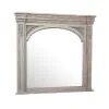 Pulaski Furniture P167110 Kingsbury - Beveled Dresser Mirror - French Gray