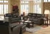 Jackson Furniture Industries 445310-1227/28-3027/28 Grant - Faux Leather Ottoman - Steel