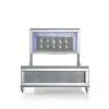 New Classic 02-9698S-400 New Classic 02-9698S-400 Valentino - 4/6 Full Bed - Silver