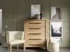 Riverside Furniture 91095 Davie - 5 Drawer Chest - Light Brown