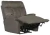 Jackson Furniture Industries 7647897-1153/18-1253/18 Jackson Furniture Industries 7647897-1153/18-1253/18 Anders - Power Headrest/Lumbar Power Lay Flat Reclining With Heat & Massage & Extended Ottoman - Charcoal