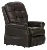 Jackson Furniture Industries 4891-1283/09-3083/09 Madison - Power Lift Lay Flat Recliner With Heat & Massage (Italian Leather) - Chocolate
