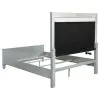 CoasterEssence 223211Q-S4 Gunnison - 4 Piece Queen Bedroom Set - Silver Metallic