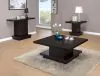 CoasterEveryday 705167 Reston - Square Engineered Wood Side End Table - Cappuccino