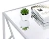 CoasterEssence 720794 Provins - 3 Piece Occasional Table Set - Clear Mirror And Chrome