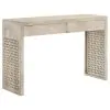 CoasterEssence 959543 Rickman - 2-Drawer Wood Entryway Console Table - White Washed