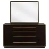 CoasterElevations 223263M Durango - 8-Drawer Dresser With Mirror - Smoked Peppercorn