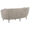 Coaster Fine Furniture 504838 Ellorie - Upholstered Channel Back Curved Loveseat - Beige