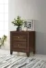 Coaster Fine Furniture 223442 Welsley - 2-Drawer Nightstand Bedside Table - Walnut