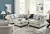 Benchcraft® 33004/38/34/17/21/08 Benchcraft® 33004/38/34/17/21/08 Maxon Place - 5 Pc. - 3-Piece Sectional With Raf Corner Chaise, Chair, Ottoman - Stone