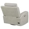 Coaster Fine Furniture 603436PPP Brickston - Triple Power Swivel Glider Recliner - Gray