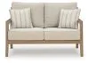 Ashley Furniture P560-835 Hallow Creek - Loveseat With Cushion - Driftwood