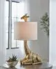 Ashley Furniture L317004 Ferrison - Poly Table Lamp - Gold Finish