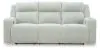 Ashley Furniture PC6420315 Forest Lake - Power Reclining Sofa With Adj Headrest - Alloy