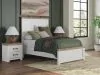 Benchcraft® B4615B3 Benchcraft® B4615B3 Savonport - Full Panel Bed - White / Brown