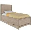 Samuel Lawrence Furniture S496-YBR-K1 River Creek - Twin Panel Bed - River Birch Brown
