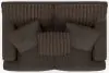 Jackson Furniture Industries 230302-1847/09-1998/09 Eagan - Loveseat - Chocolate