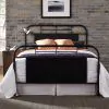 Liberty Furniture 179-BR15HFR-B Liberty Furniture 179-BR15HFR-B Vintage Series - King Metal Bed - Black