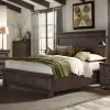 Liberty Furniture 759-BR-KSB Liberty Furniture 759-BR-KSB Thornwood Hills - King Storage Bed - Rock Beaten Brown