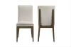 New Classic D7185B-20-NAT New Classic D7185B-20-NAT Maggie - Dining Chair With Cushion (Set of 2) - Natural / Walnut