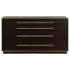 CoasterElevations 223263 Durango - 8-Drawer Dresser - Smoked Peppercorn