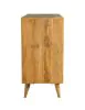 CoasterEssence 953460 Alyssum - 3-Door Mango Wood Accent Cabinet - Natural