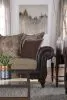 Coaster Fine Furniture 508571 Elmbrook - Upholstered Rolled Arm Sofa - Brown