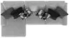 Jackson Furniture Industries 4045/73/75-58 Jackson Furniture Industries 4045/73/75-58 Arlo - 2 Piece Oversized Sofa Chaise (LSF Chaise) - Arctic