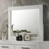 Coaster Fine Furniture 224944 Ives - Dresser Mirror - White High Gloss