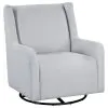 Coaster Fine Furniture 902454 Serra - Boucle Upholstered Swivel Glider Recliner - Dove Gray