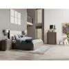 Riverside Furniture 87180-87181-87172 Riverside Furniture 87180-87181-87172 Sariel - King Upholstered Bed - Dark Brown