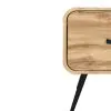 New Classic T3562-20 Rowan - One Drawer End Table/Bedside Table - Natural