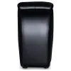 CoasterEssence 600002 Cyrus - Upholstered Home Theater Storage Wedge Console - Black