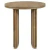 Coaster Fine Furniture 722938-S2 Adina - 2-Piece Round Coffee Table Set - Distressed Light Brown