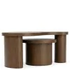 Riverside Furniture 23802 Santa Cruz - Bunching Cocktail Tables - Whiskey Oak