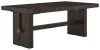 Ashley Furniture D984-45 Burkhaus - Rectangular Dining Room Extension Table - Dark Brown