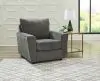 Ashley Furniture 28502/38/35/20/14 Ashley Furniture 28502/38/35/20/14 Stairatt - 4 Pc. - Sofa, Loveseat, Chair, Ottoman - Gravel