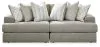 Ashley Furniture 58103S1 Ashley Furniture 58103S1 Avaliyah - 2-Piece Sectional - Ash