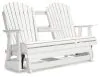Ashley Furniture P111-835 Ashley Furniture P111-835 Hyland Wave - Glider Loveseat - White