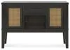 Ashley Furniture D841-60 Galliden - Dining Room Server - Black