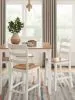 Ashley Furniture D398-223 Ashley Furniture D398-223 Gesthaven - Dining Room Counter Table Set (Set of 5) - Natural / White