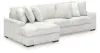 Ashley Furniture 25903S6 Ashley Furniture 25903S6 Stupendous - 2-Piece Sectional With LAF Corner Chaise - Alloy