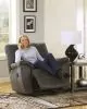 Ashley Furniture 27801/48/49/25 Tambo - 3 Pc. - Right Arm Facing Loveseat with Console 2 Pc Sectional, Rocker Recliner - Pewter