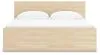 Ashley Furniture EB9632B18 Ashley Furniture EB9632B18 Onita - Queen Panel Platform Bed With 2 Side Storage - Natural