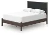 Ashley Furniture PCB2614B24 Pamytta - Queen Upholstered Panel Bed - Brown