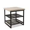 Riverside Furniture 77709 Riverside Furniture 77709 Capri - End Table - Alabaster Travertine