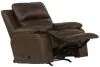 Jackson Furniture Industries 49902-1268/09-3068/09 Positano - Top Grain Italian Leather Rocker Recliner - Cocoa