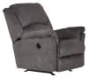 Jackson Furniture Industries 647852-1792/28-2792/28 Jackson Furniture Industries 647852-1792/28-2792/28 Malloy - Fabric Power Rocker Recliner - Dark Gray