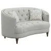CoasterElevations 505641-S3 Avonlea - 3 Piece Upholstered Sloped Arm Sofa Set Fabric - Gray