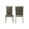 New Classic D2210-20 Lumina - Dining Chair (Set of 2) - Silver